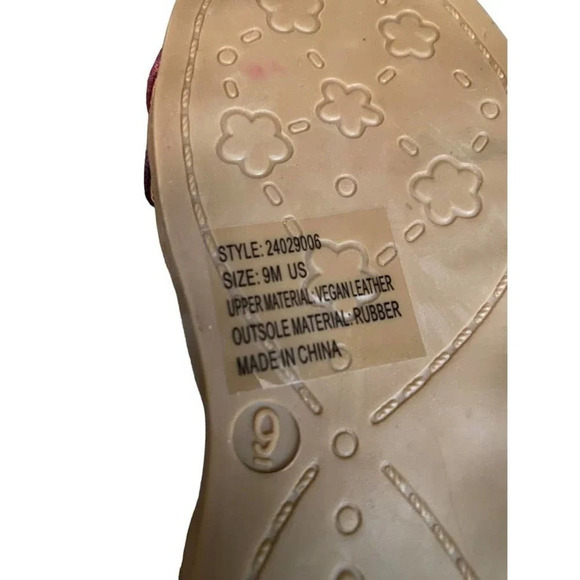 NEW Girl Sandals Colorful US Toddler 5 Spring Summer Ready Dress Sandals - Picture 6 of 7